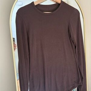 Brown Long Sleeve Top lululemon